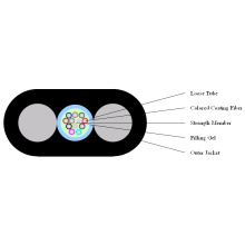 Aerial Flat Fiber Optic Cable